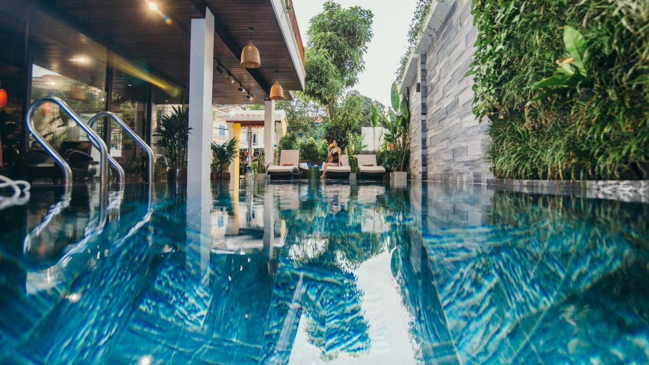 La An Central Boutique Villa هوي ان المظهر الخارجي الصورة
