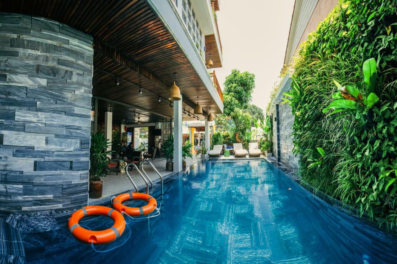 La An Central Boutique Villa هوي ان المظهر الخارجي الصورة